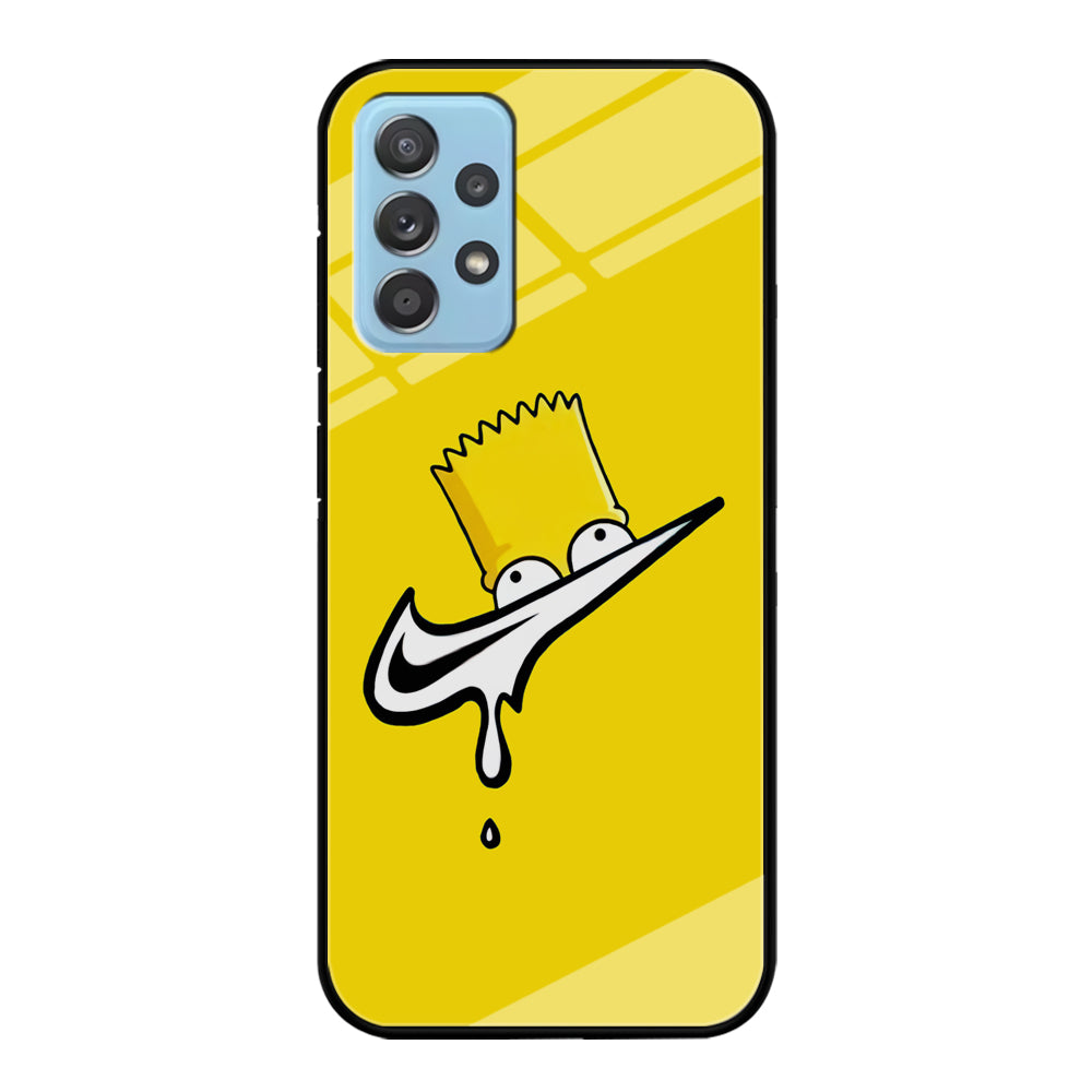 Nike Simpson Peek Samsung Galaxy A52 Case