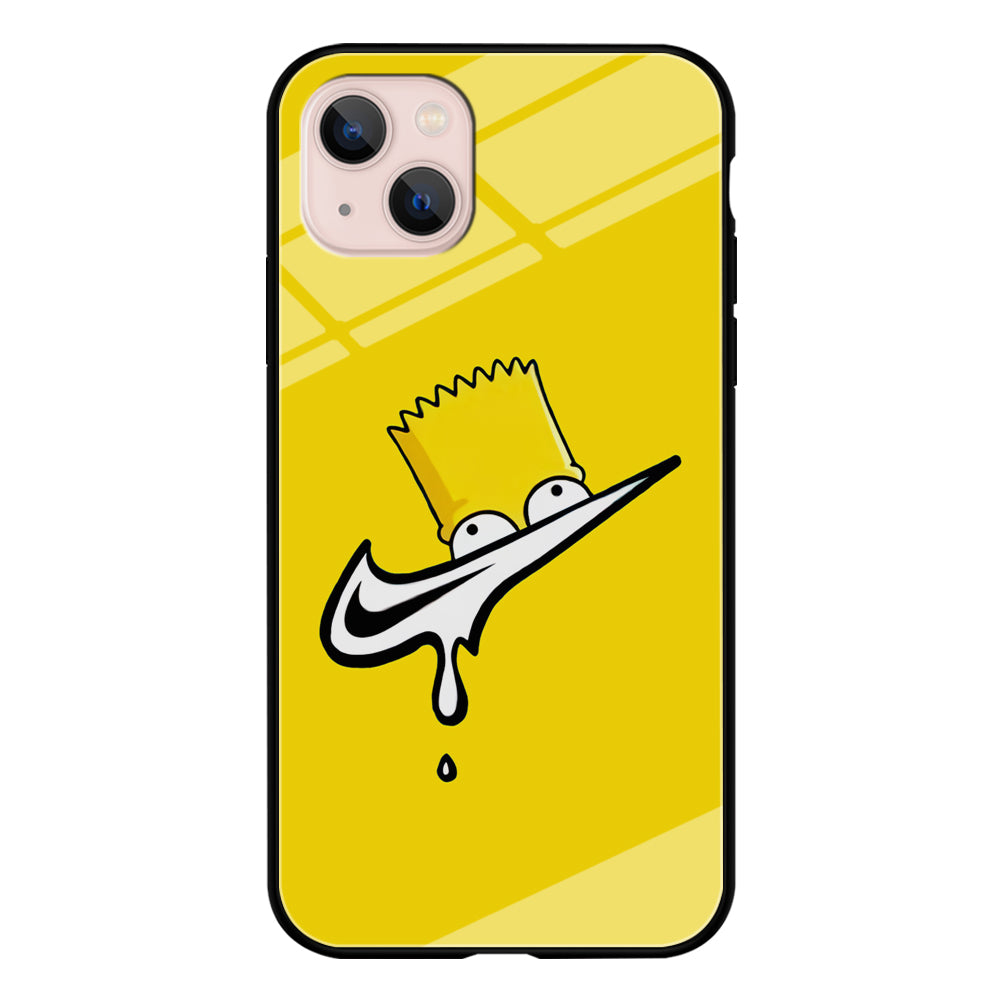 Nike Simpson Peek iPhone 13 Case