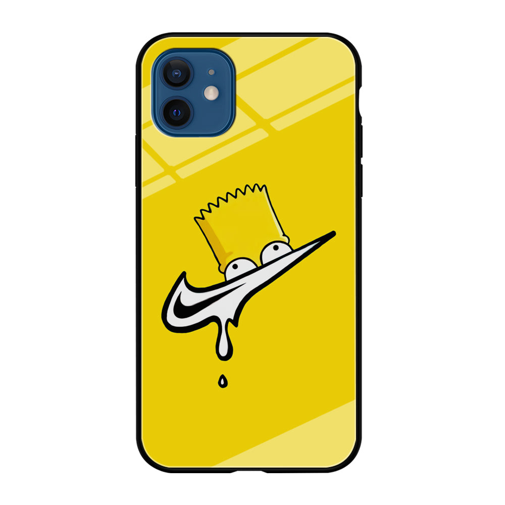 Nike Simpson Peek iPhone 12 Case