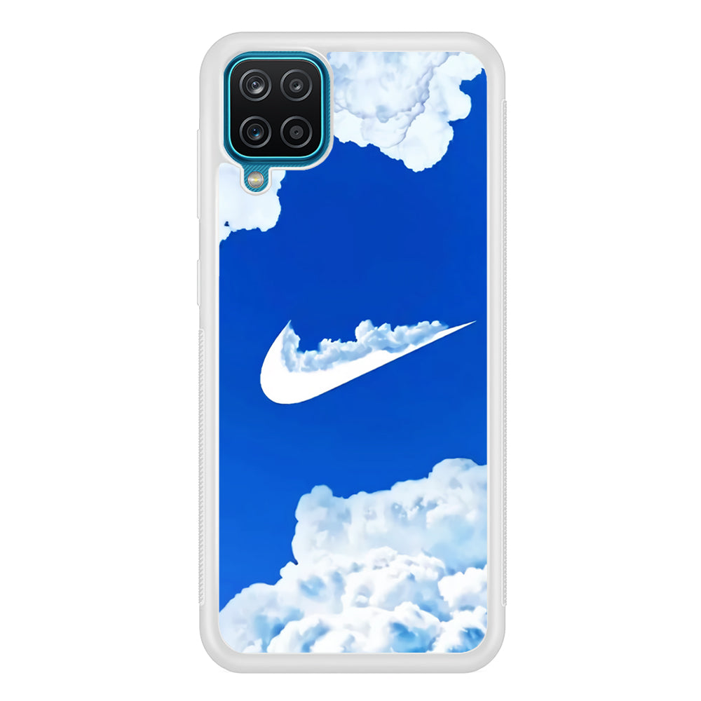 Nike Sky Clouds Samsung Galaxy A12 Case