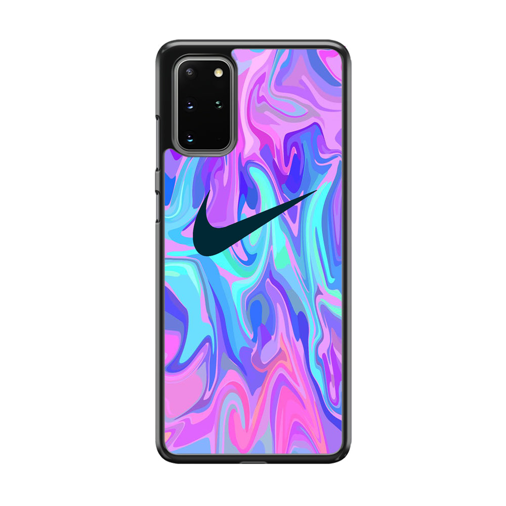 Nike Soft Marble Navy Logo Samsung Galaxy S20 Plus Case