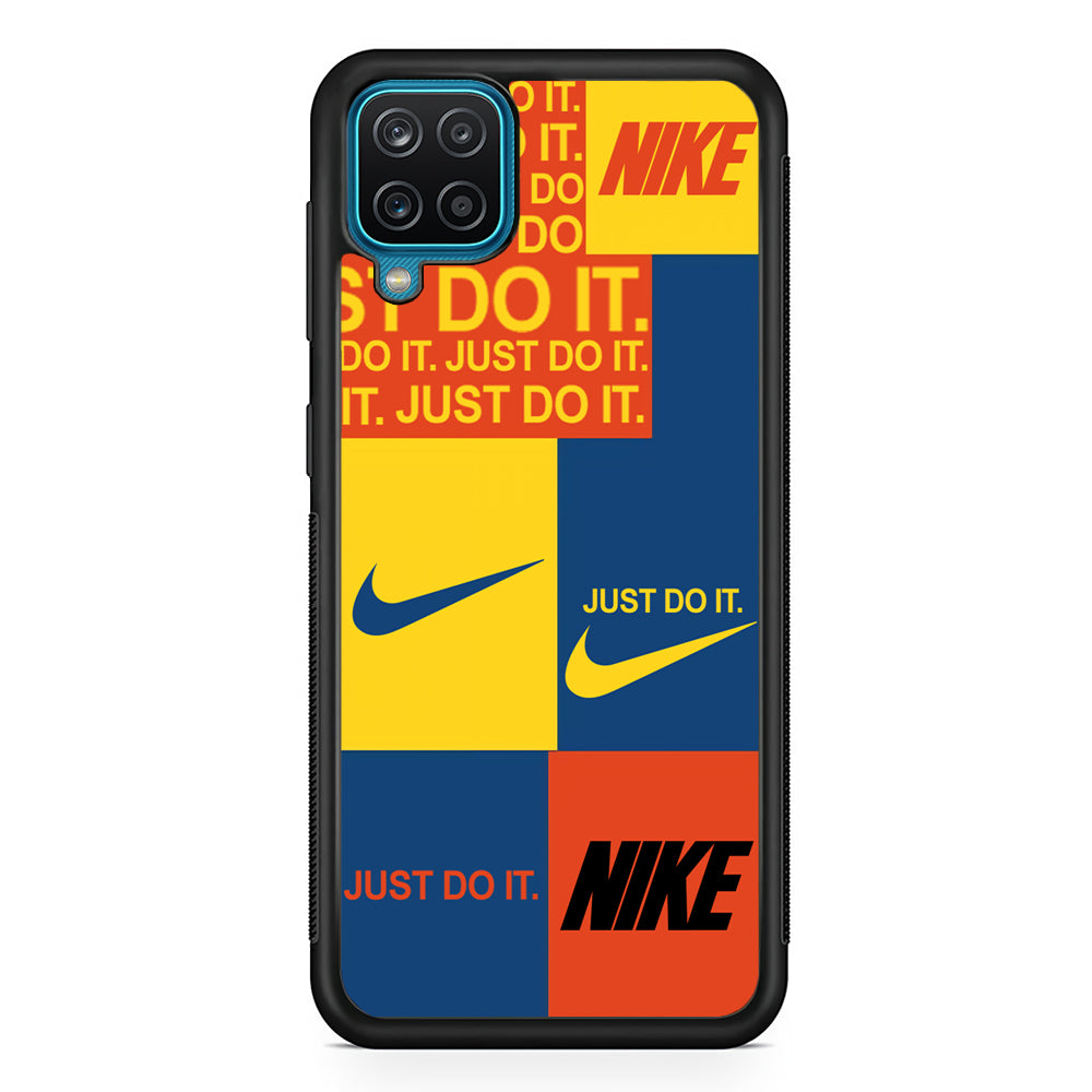 Nike Square Colour Samsung Galaxy A12 Case