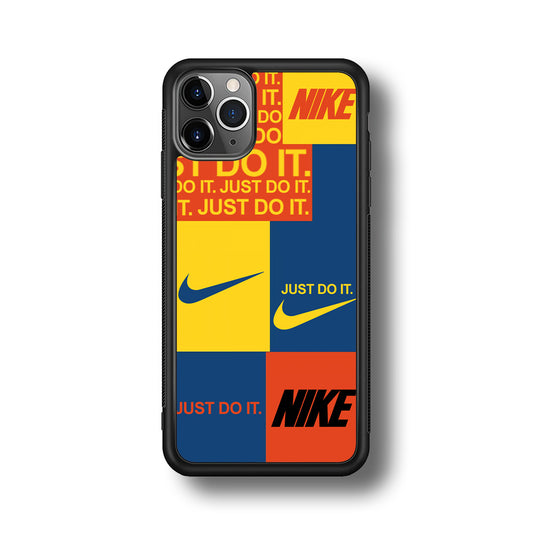 Nike Square Colour iPhone 11 Pro Case