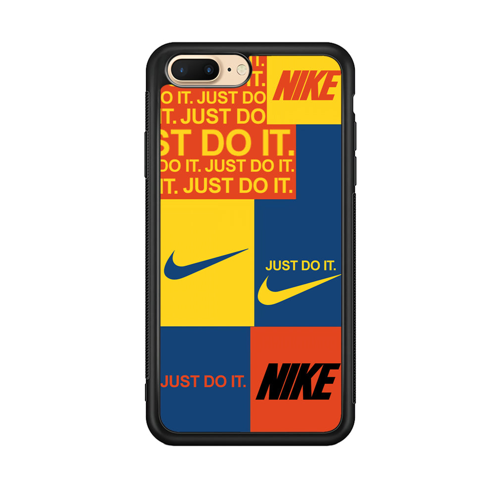 Nike Square Colour iPhone 8 Plus Case