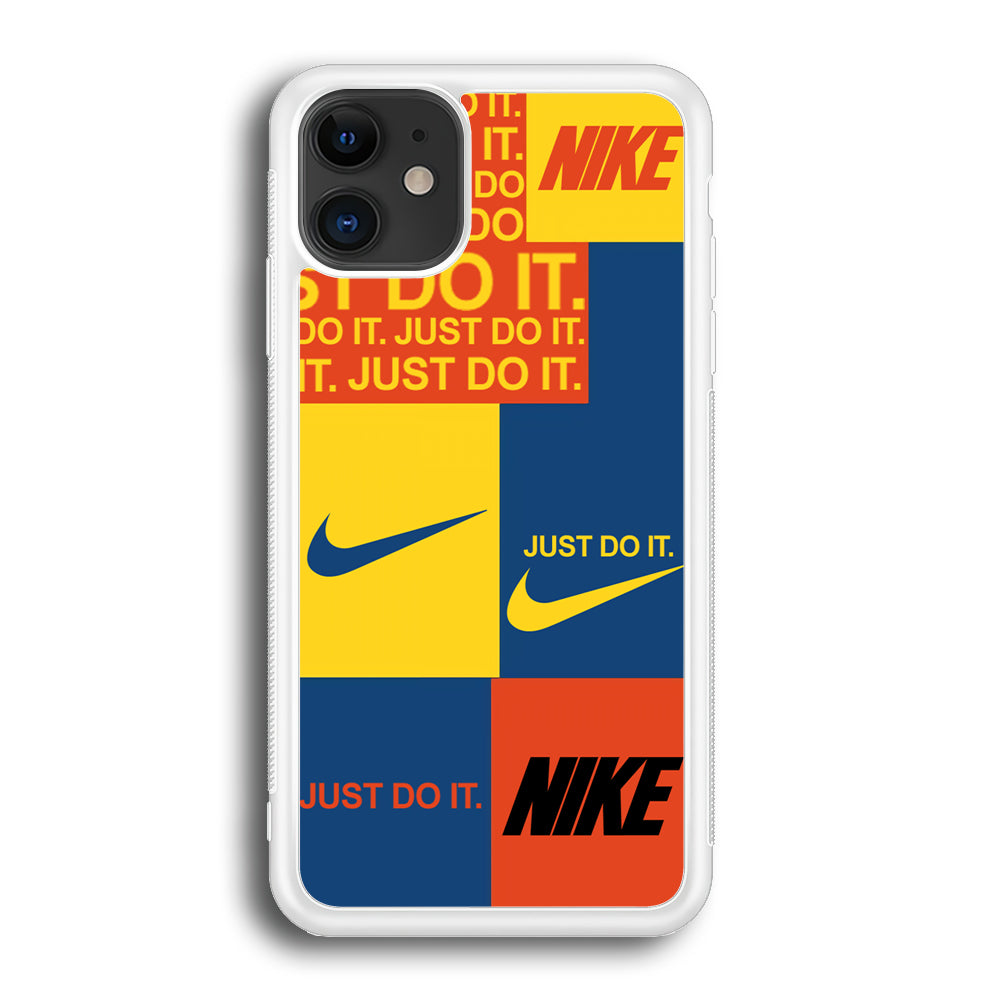 Nike Square Colour iPhone 12 Case