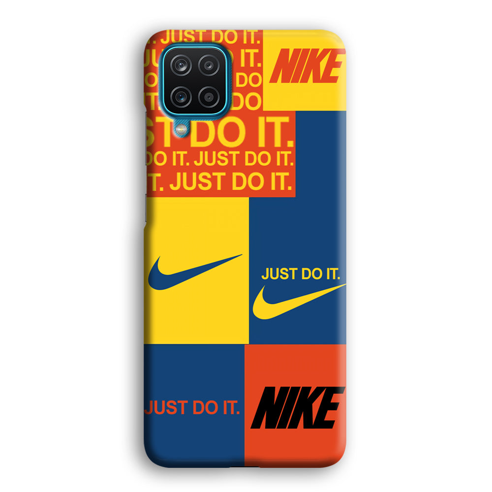 Nike Square Colour Samsung Galaxy A12 Case