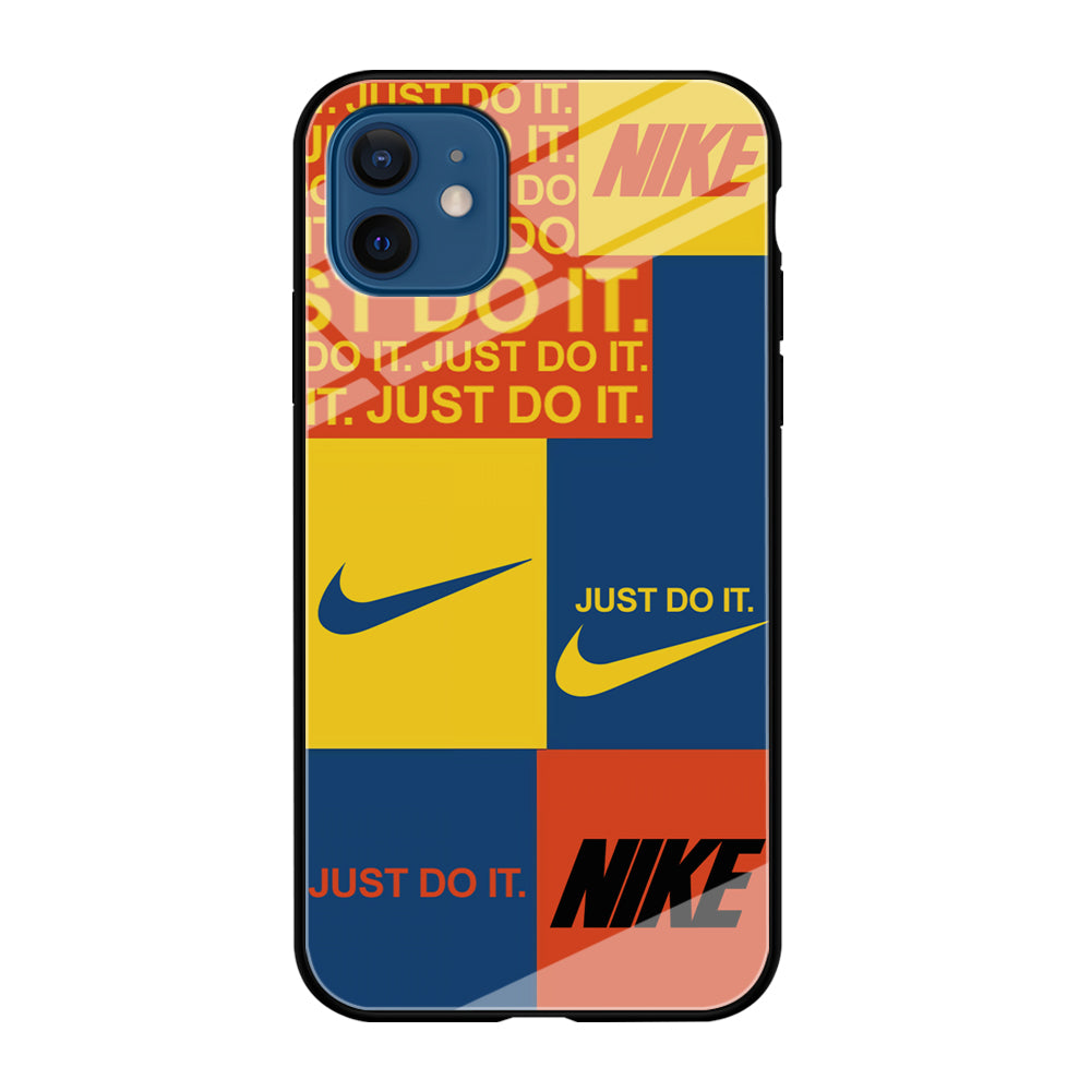 Nike Square Colour iPhone 12 Case