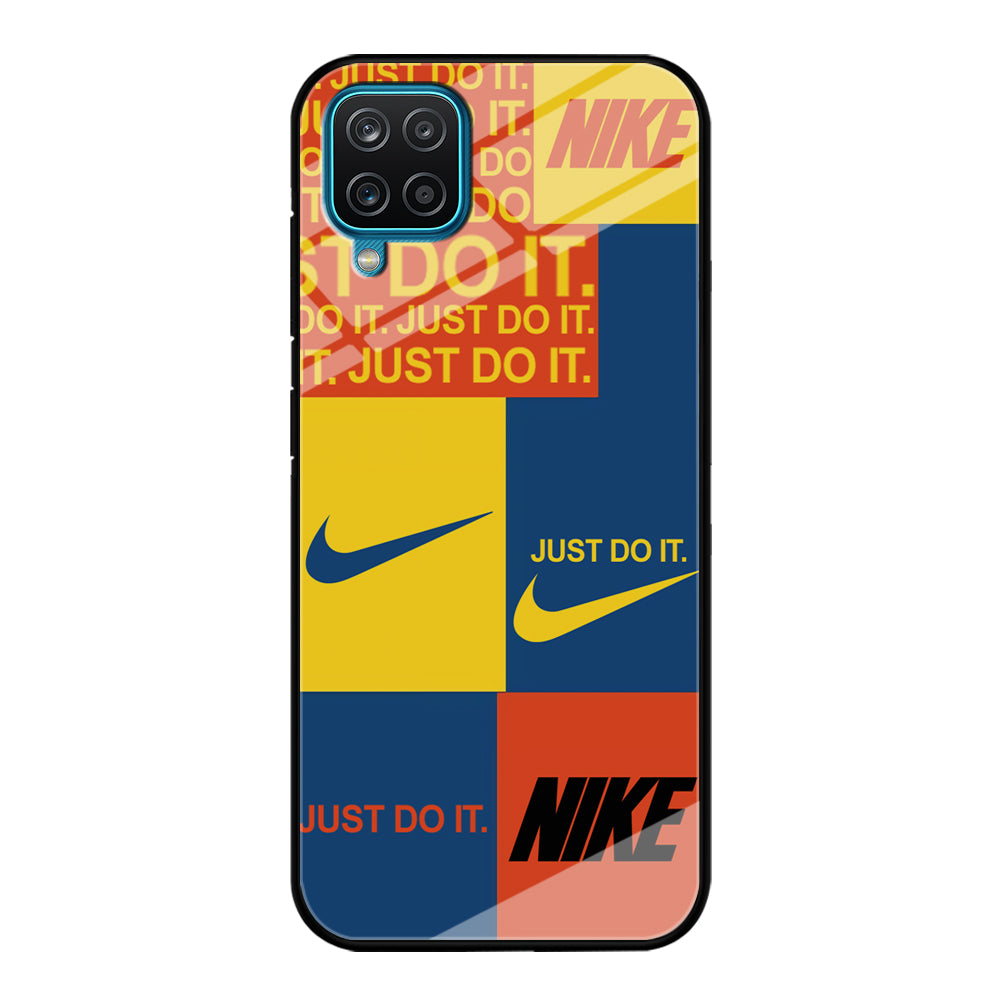 Nike Square Colour Samsung Galaxy A12 Case