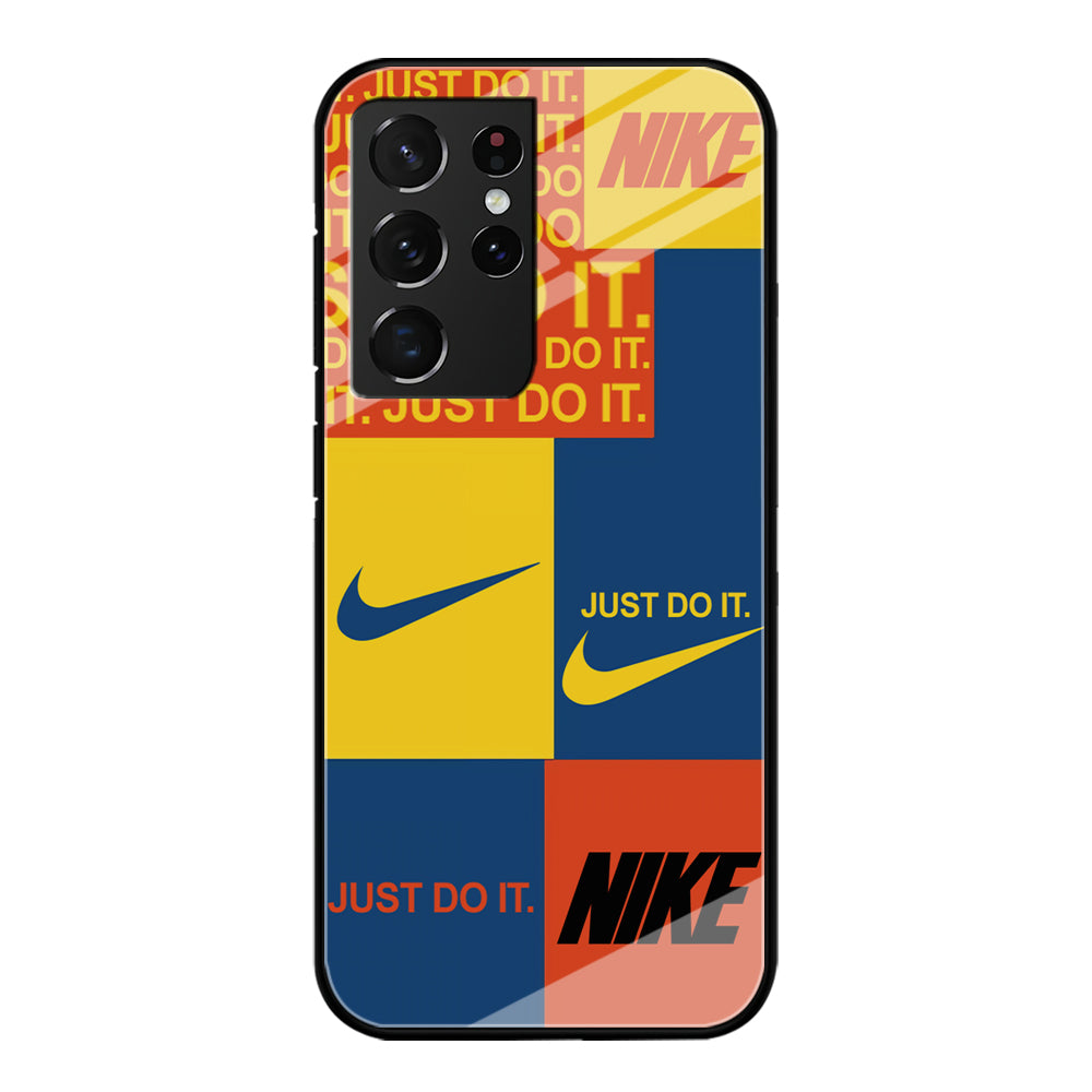 Nike Square Colour Samsung Galaxy S21 Ultra Case