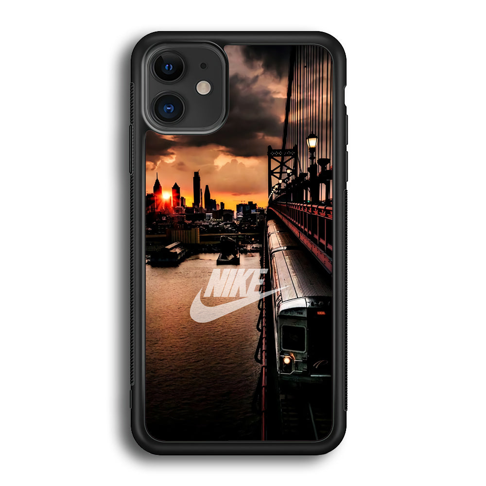 Nike Sunset in New York iPhone 12 Case