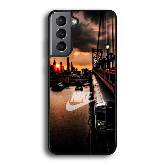 Nike Sunset in New York Samsung Galaxy S21 Plus Case - Carneyforia