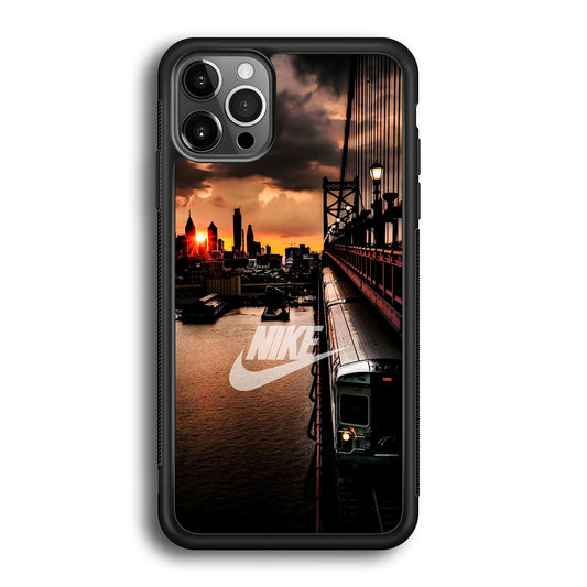 Nike Sunset in New York iPhone 12 Pro Case
