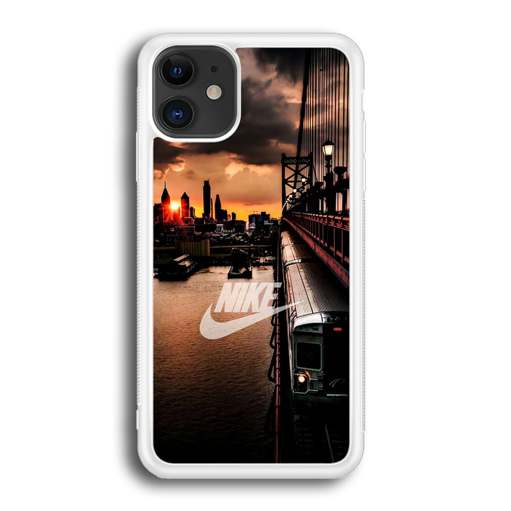 Nike Sunset in New York iPhone 12 Case