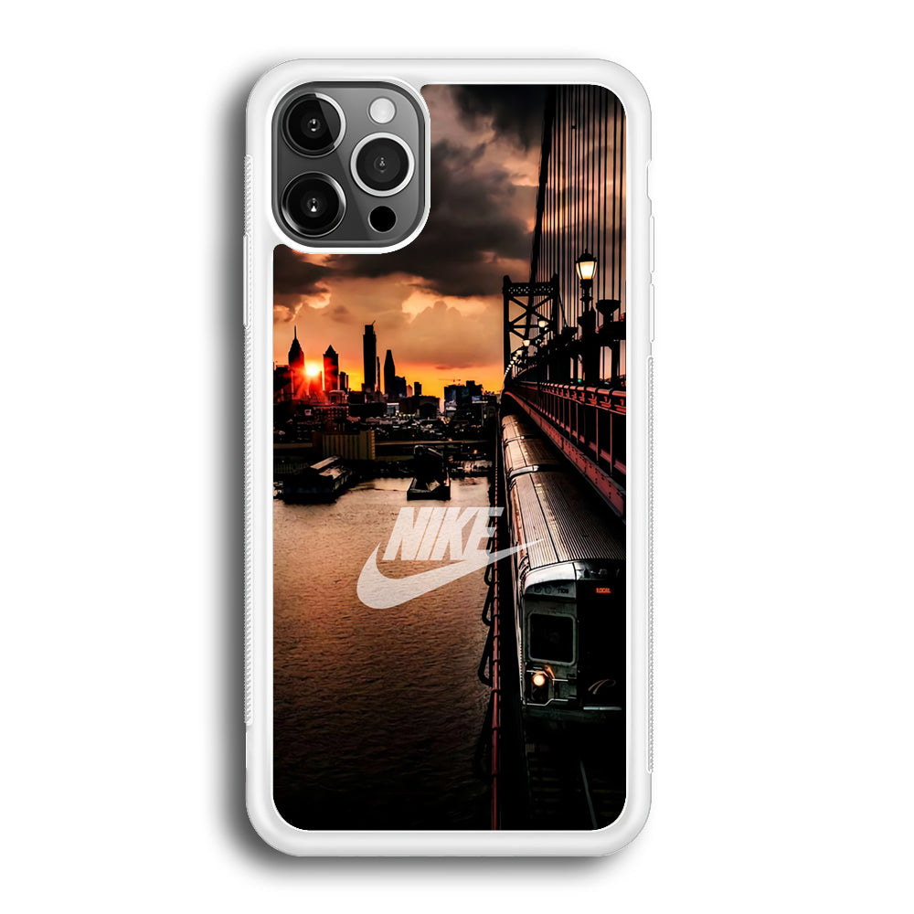 Nike Sunset in New York iPhone 12 Pro Case