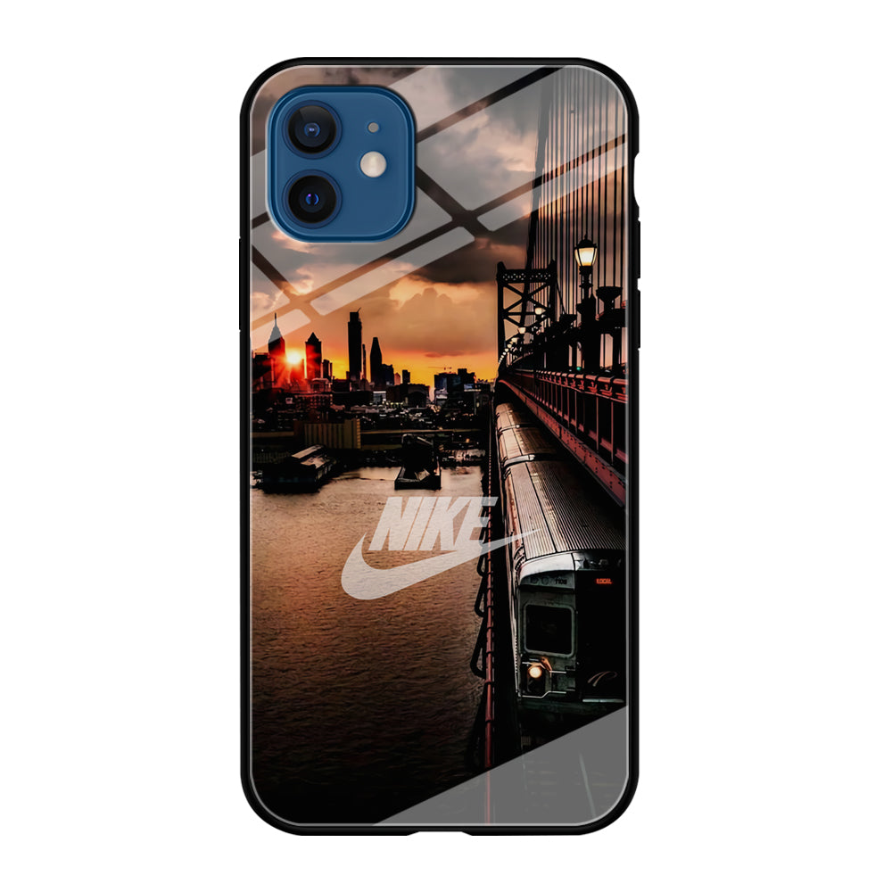 Nike Sunset in New York iPhone 12 Case