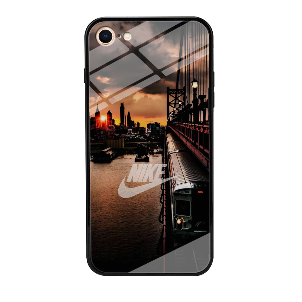 Nike Sunset in New York iPhone 8 Case