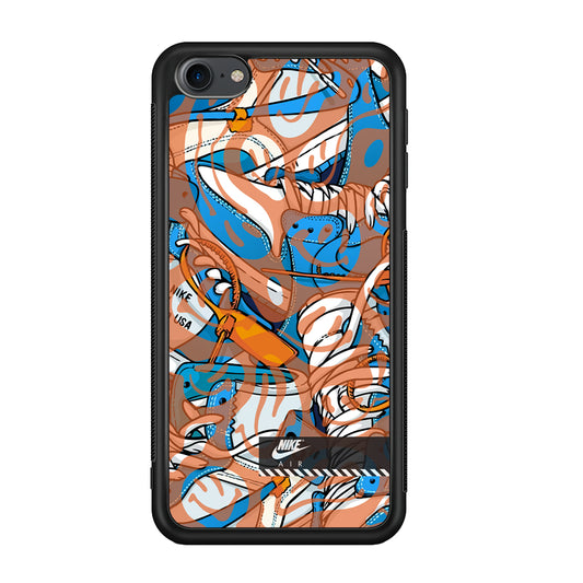 Nike The Blue and The Smile iPod Touch 6 Case - Carneyforia