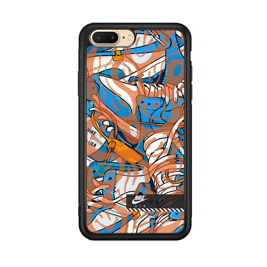 Nike The Blue and The Smile iPhone 7 Plus Case