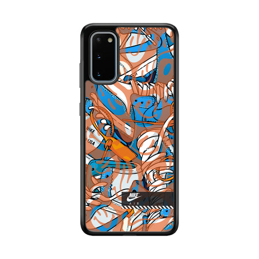 Nike The Blue and The Smile Samsung Galaxy S20 Case
