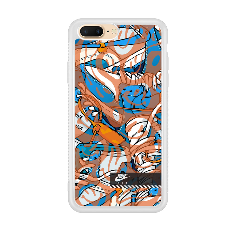 Nike The Blue and The Smile iPhone 7 Plus Case