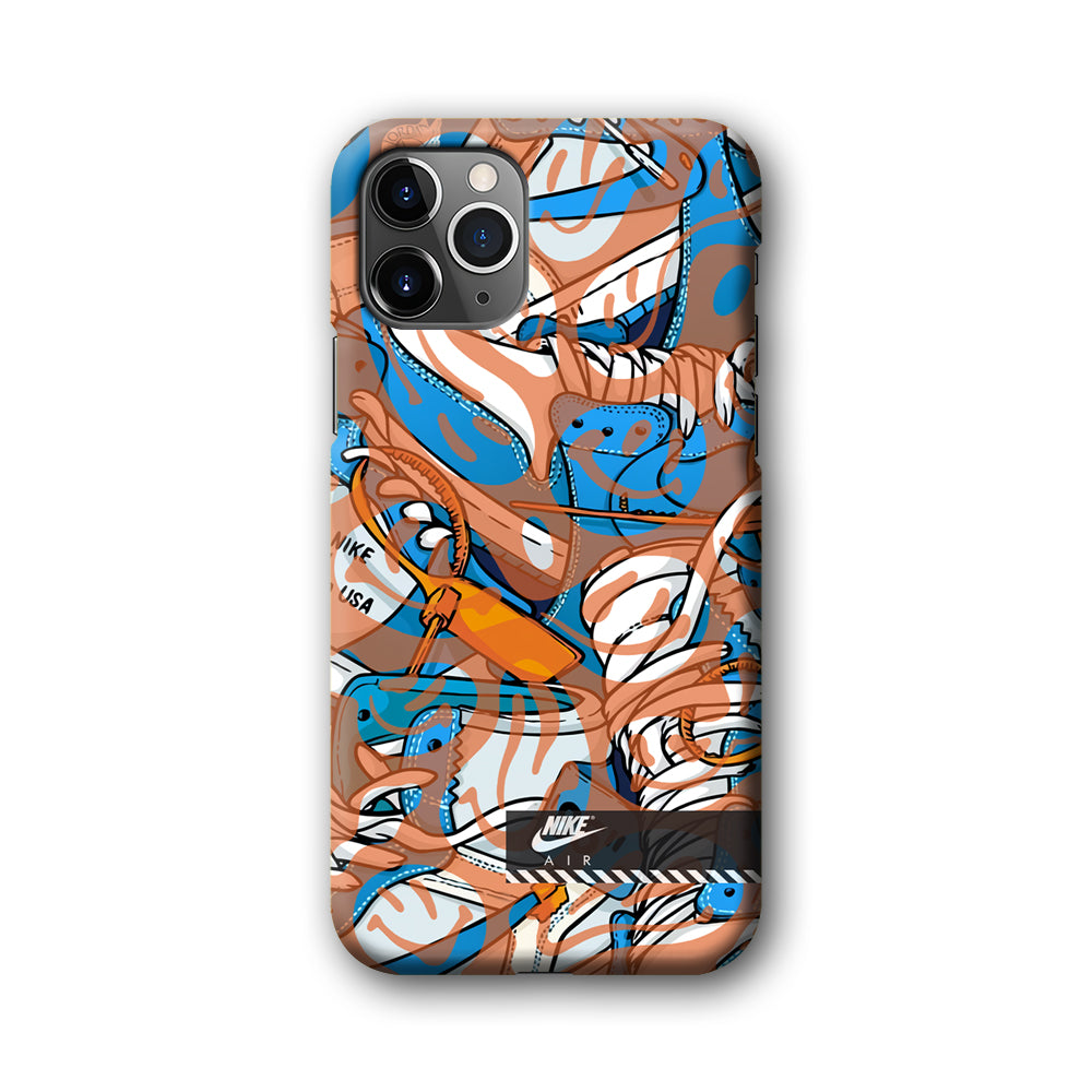 Nike The Blue and The Smile iPhone 11 Pro Case