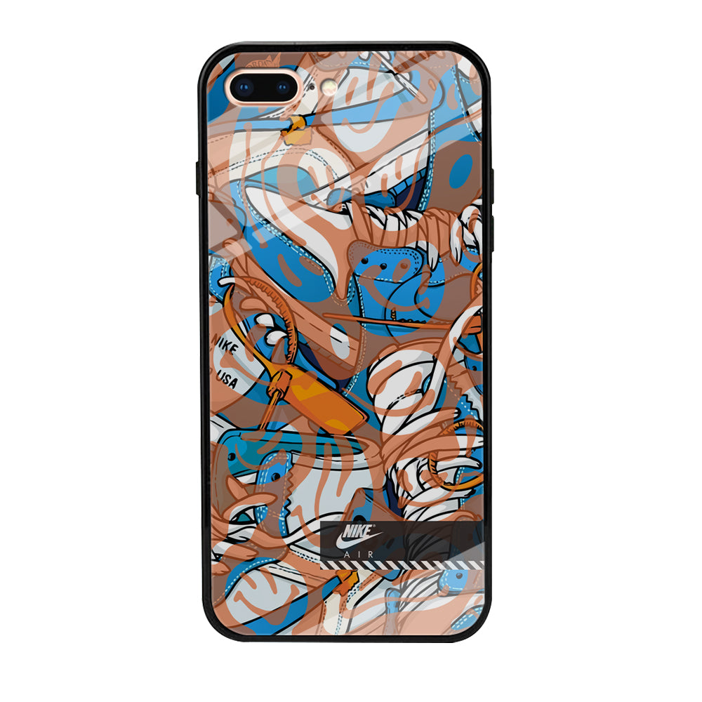 Nike The Blue and The Smile iPhone 8 Plus Case