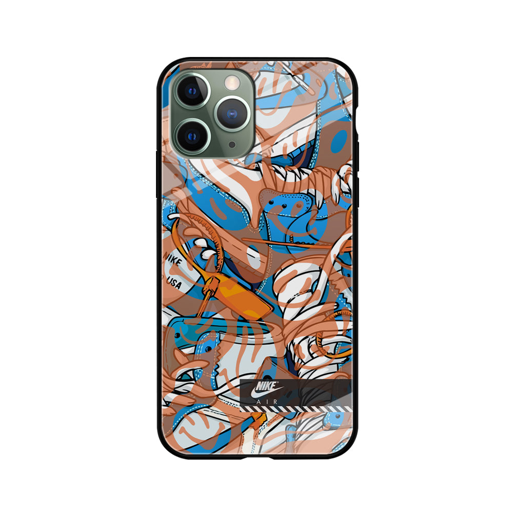 Nike The Blue and The Smile iPhone 11 Pro Case