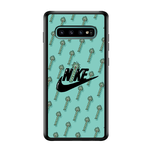 Nike The Palm Cartoon Tree Samsung Galaxy S10 Case