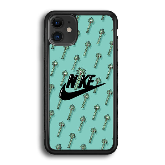 Nike The Palm Cartoon Tree iPhone 12 Case