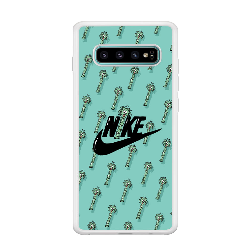 Nike The Palm Cartoon Tree Samsung Galaxy S10 Case