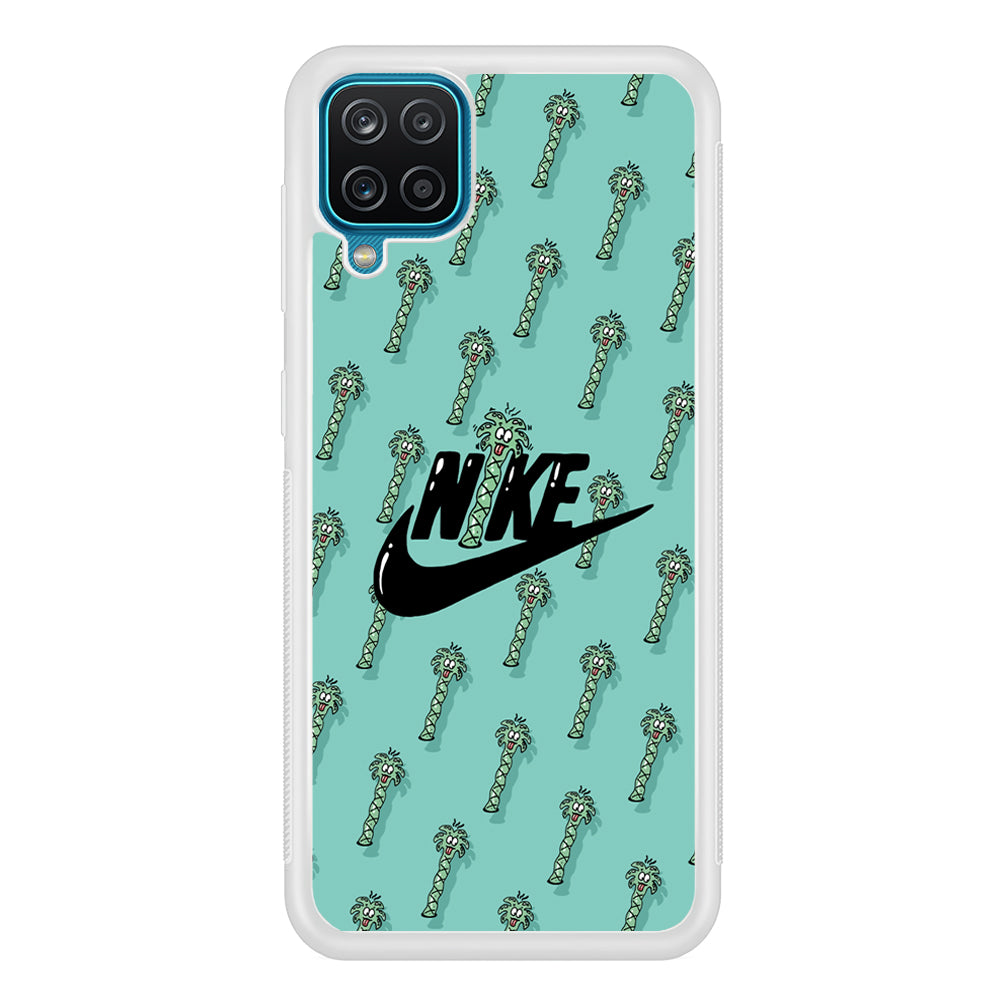 Nike The Palm Cartoon Tree Samsung Galaxy A12 Case