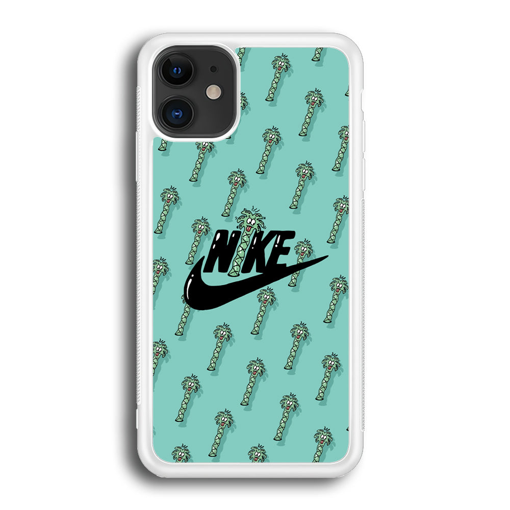 Nike The Palm Cartoon Tree iPhone 12 Case