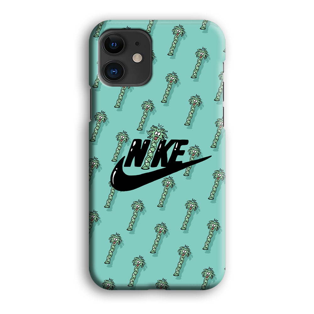 Nike The Palm Cartoon Tree iPhone 12 Case