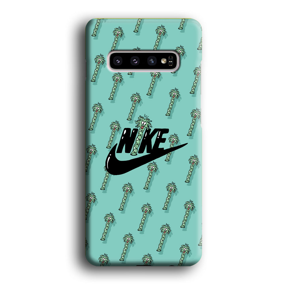 Nike The Palm Cartoon Tree Samsung Galaxy S10 Case