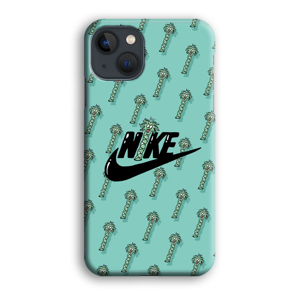 Nike The Palm Cartoon Tree iPhone 13 Case