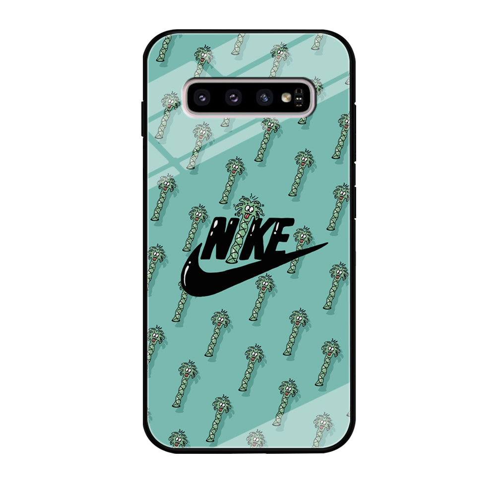 Nike The Palm Cartoon Tree Samsung Galaxy S10 Case