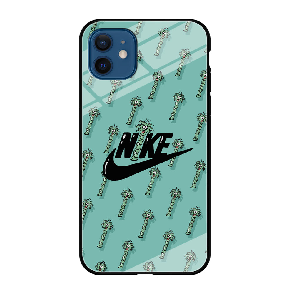 Nike The Palm Cartoon Tree iPhone 12 Case