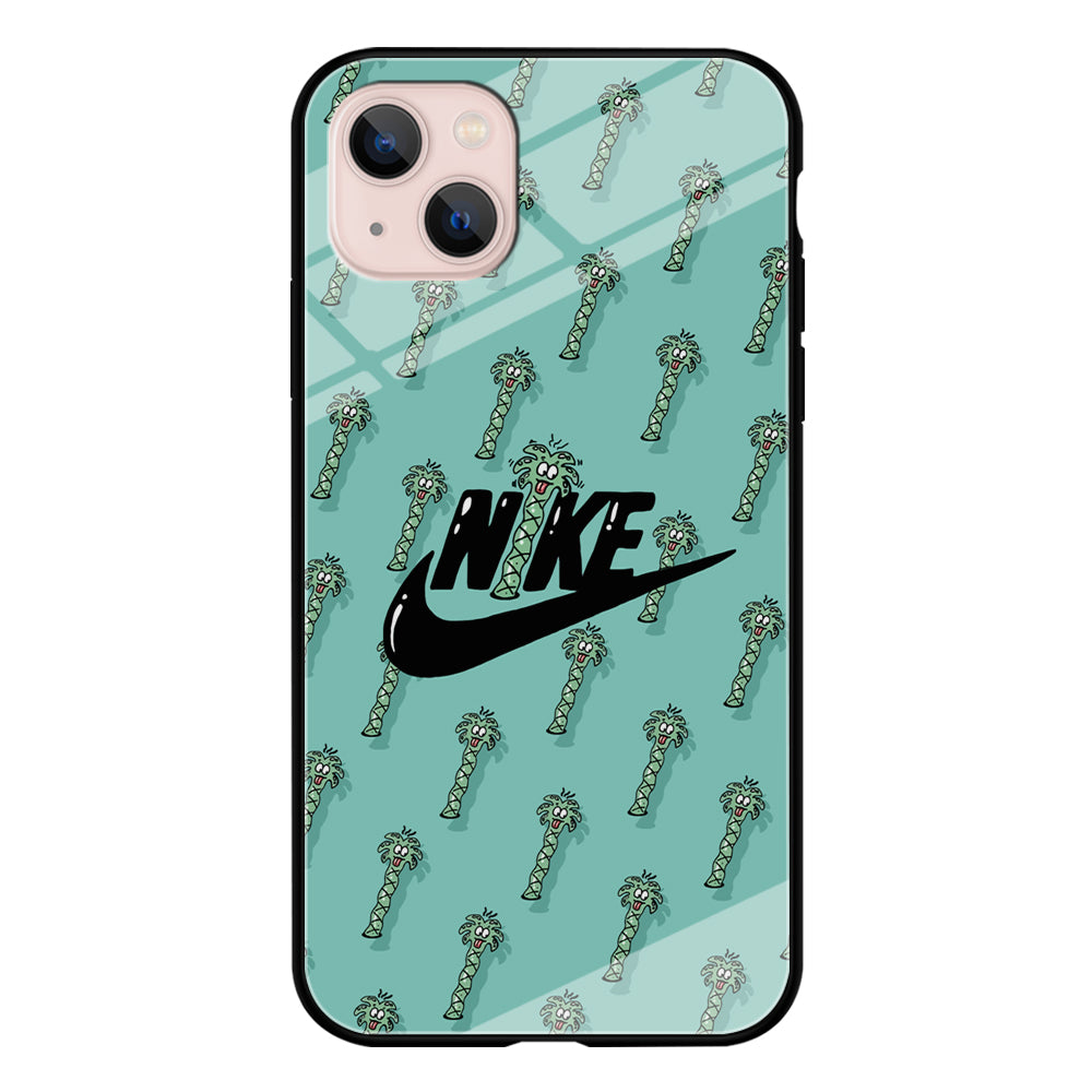 Nike The Palm Cartoon Tree iPhone 13 Case