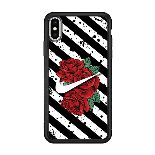 Nike The Red Rose iPhone XS Case