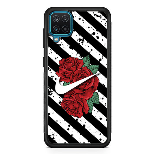 Nike The Red Rose Samsung Galaxy A12 Case