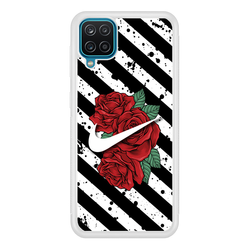 Nike The Red Rose Samsung Galaxy A12 Case