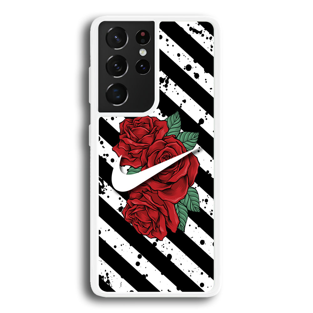 Nike The Red Rose Samsung Galaxy S21 Ultra Case