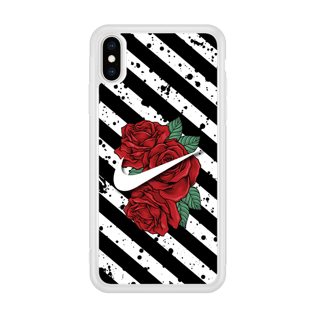 Nike The Red Rose iPhone XS Case