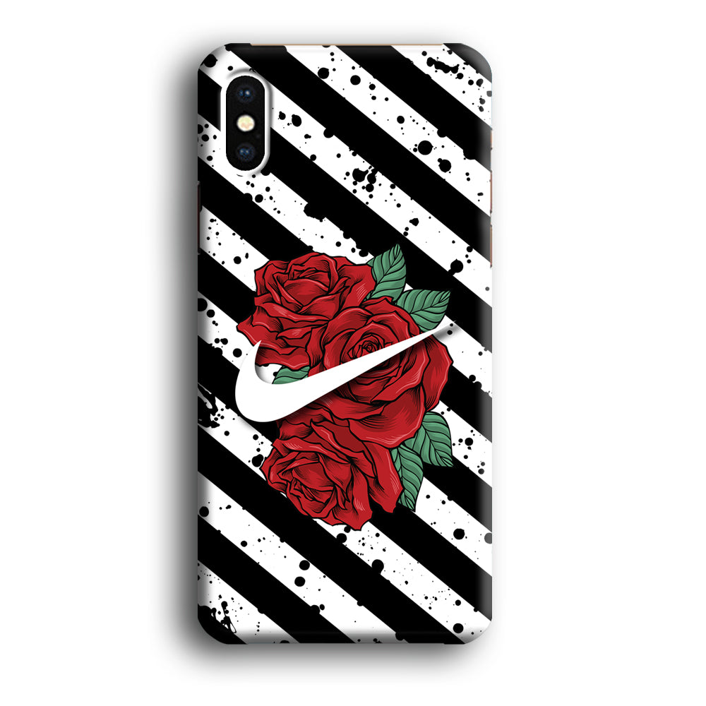 Nike The Red Rose iPhone XS Case