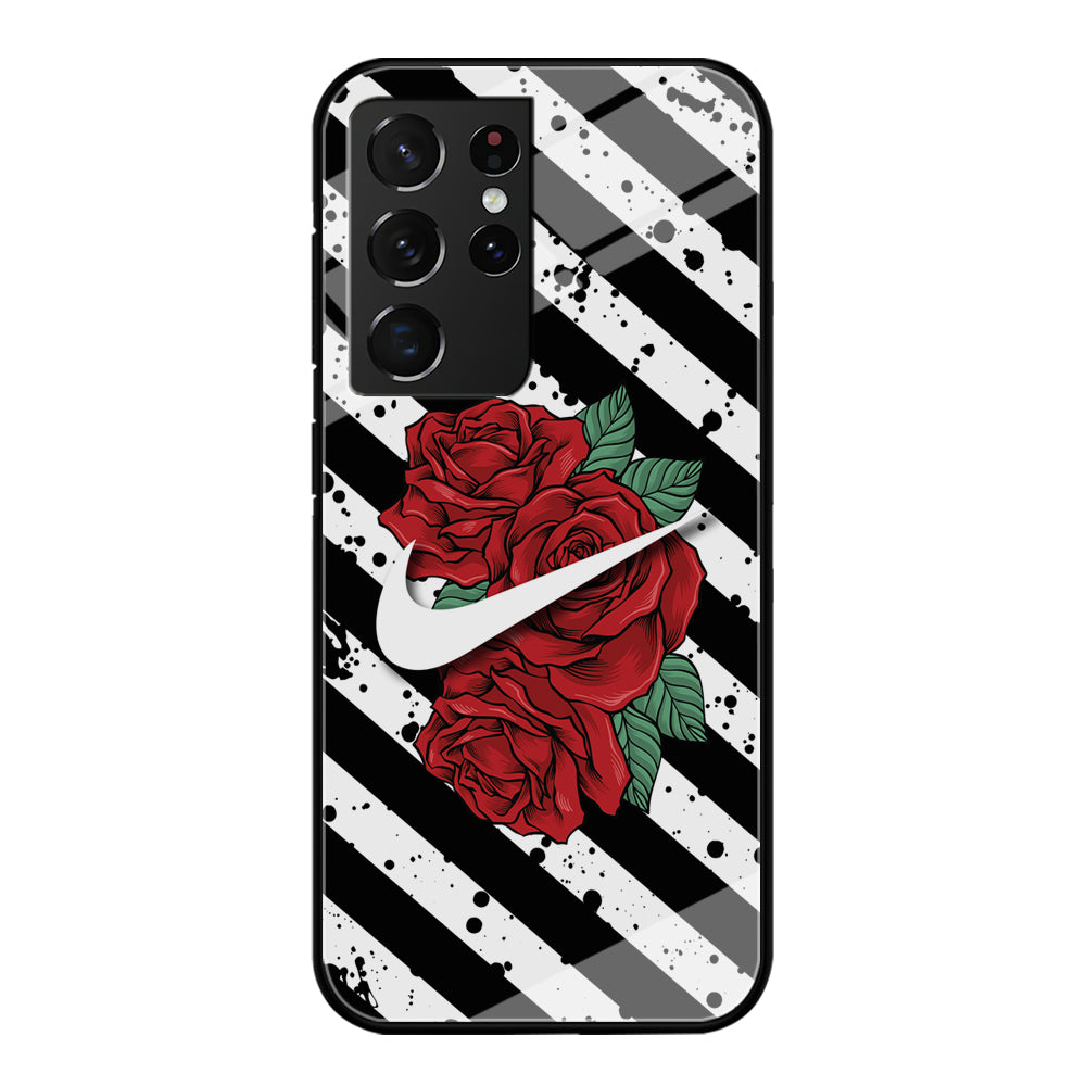 Nike The Red Rose Samsung Galaxy S21 Ultra Case