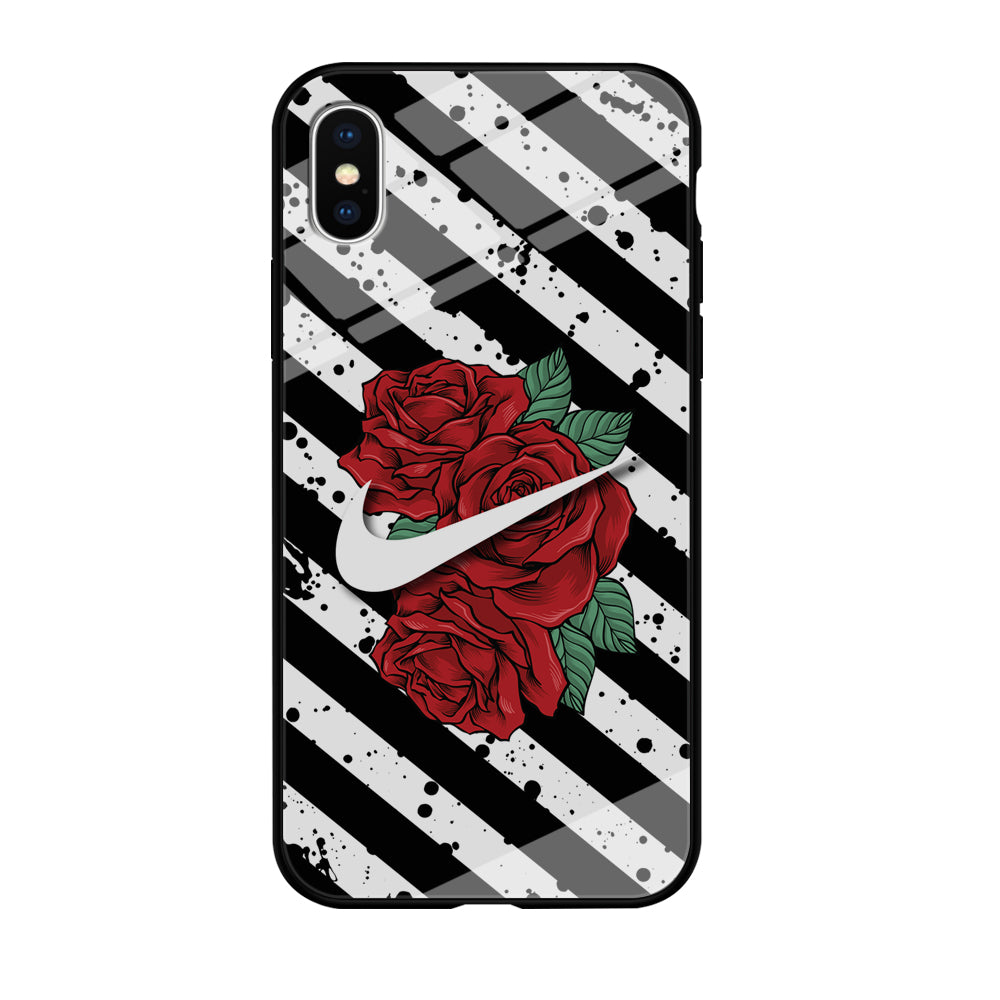 Nike The Red Rose iPhone XS Case