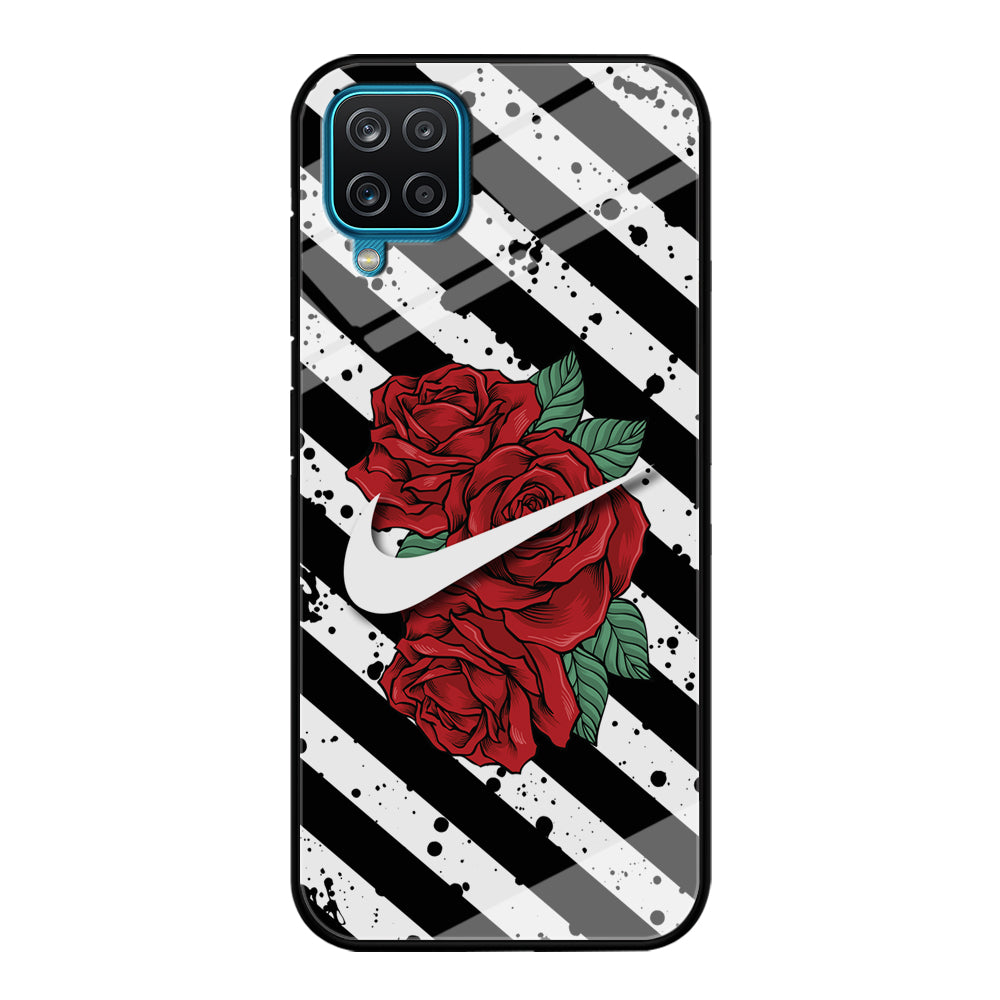 Nike The Red Rose Samsung Galaxy A12 Case