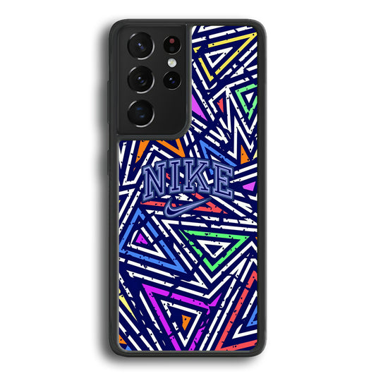 Nike Triangle of Color Samsung Galaxy S21 Ultra Case - Carneyforia