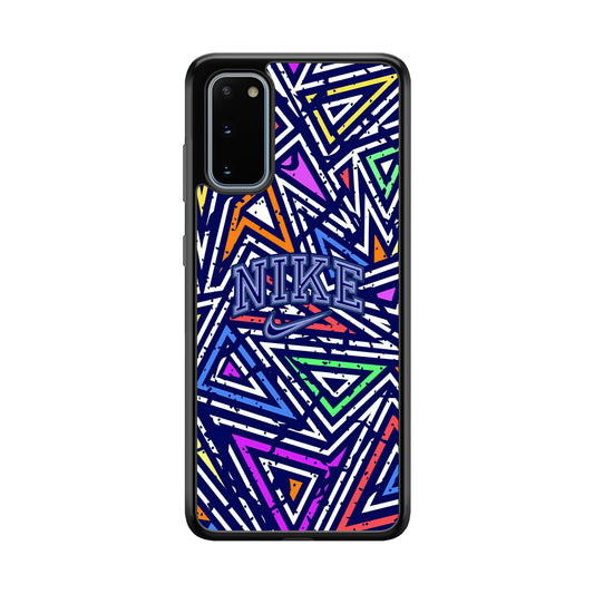 Nike Triangle of Color Samsung Galaxy S20 Case