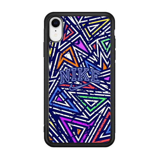 Nike Triangle of Color iPhone XR Case